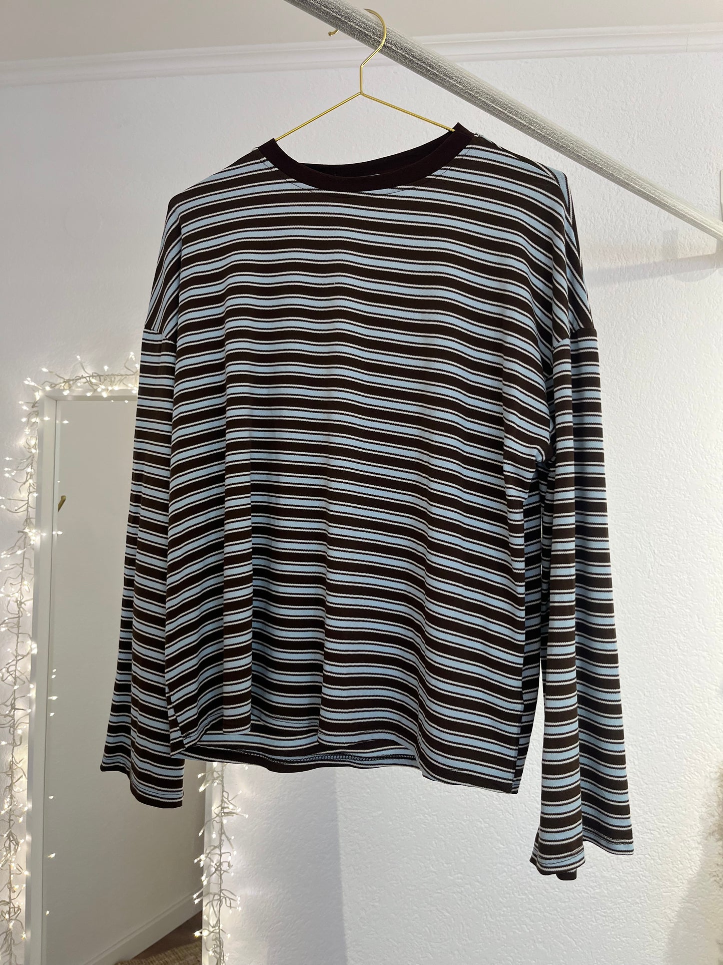 Gestreiftes Langarmshirt