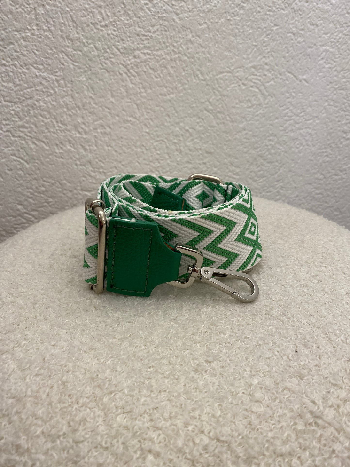 Taschengurt grün weiß