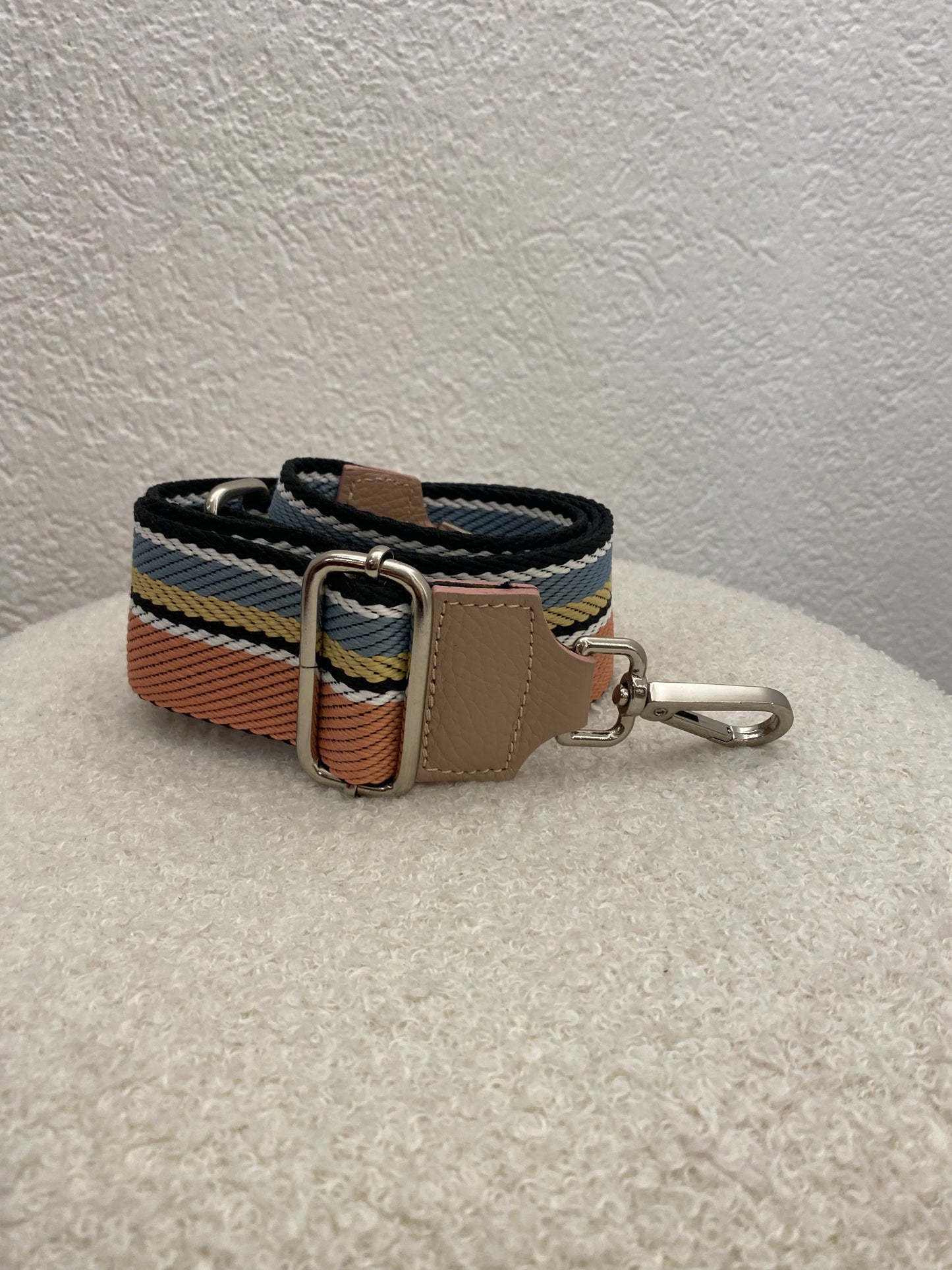 Taschengurt Lachs blau