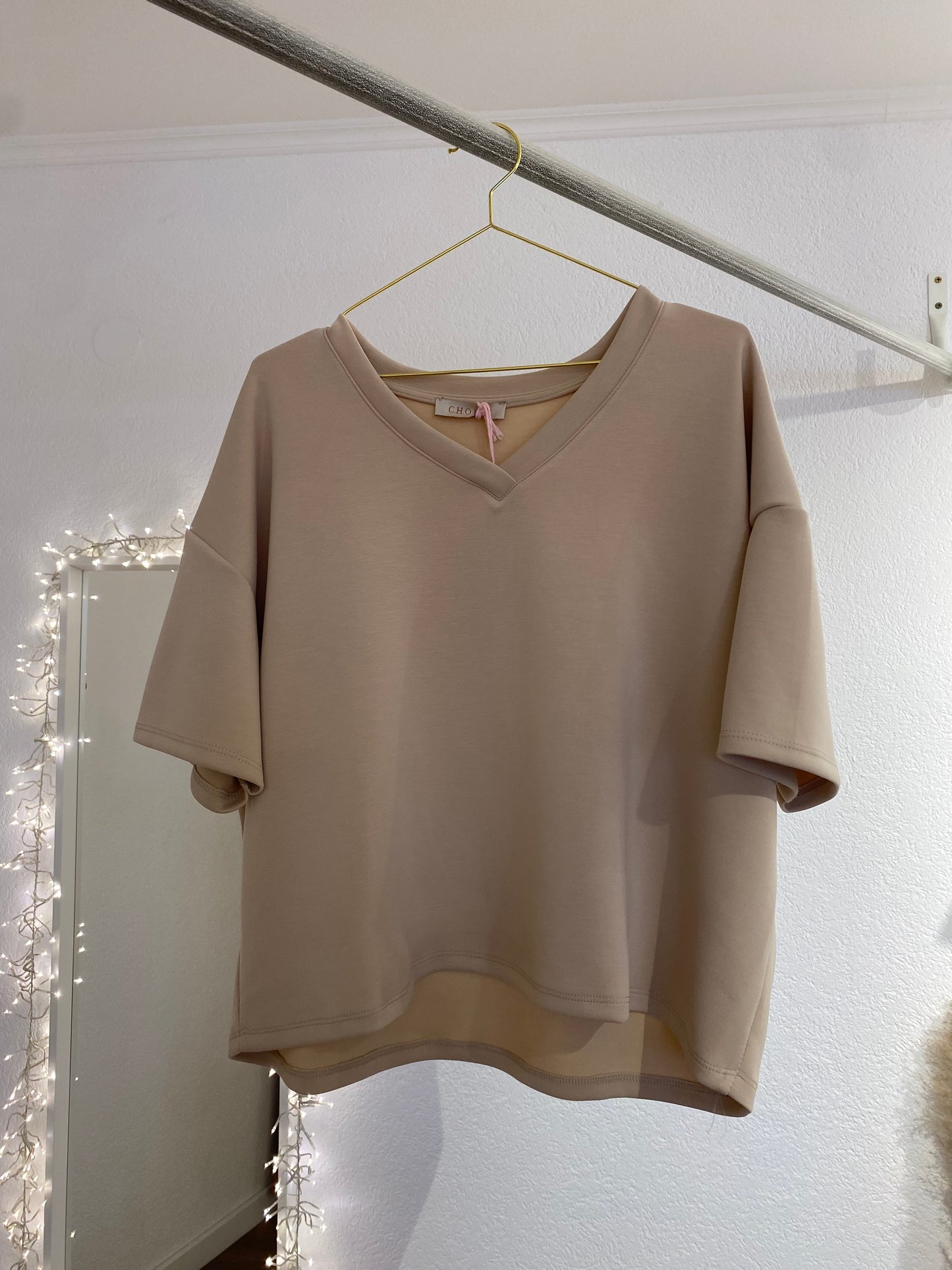 Super weiches Shirt mit V-Ausschnitt