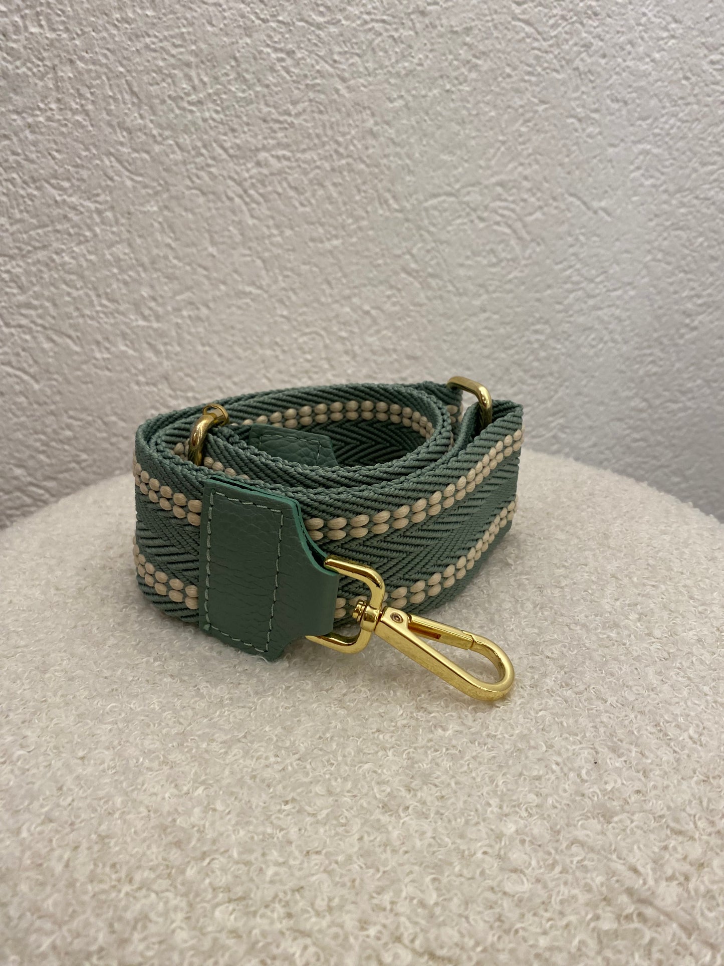 Taschengurt mint Creme