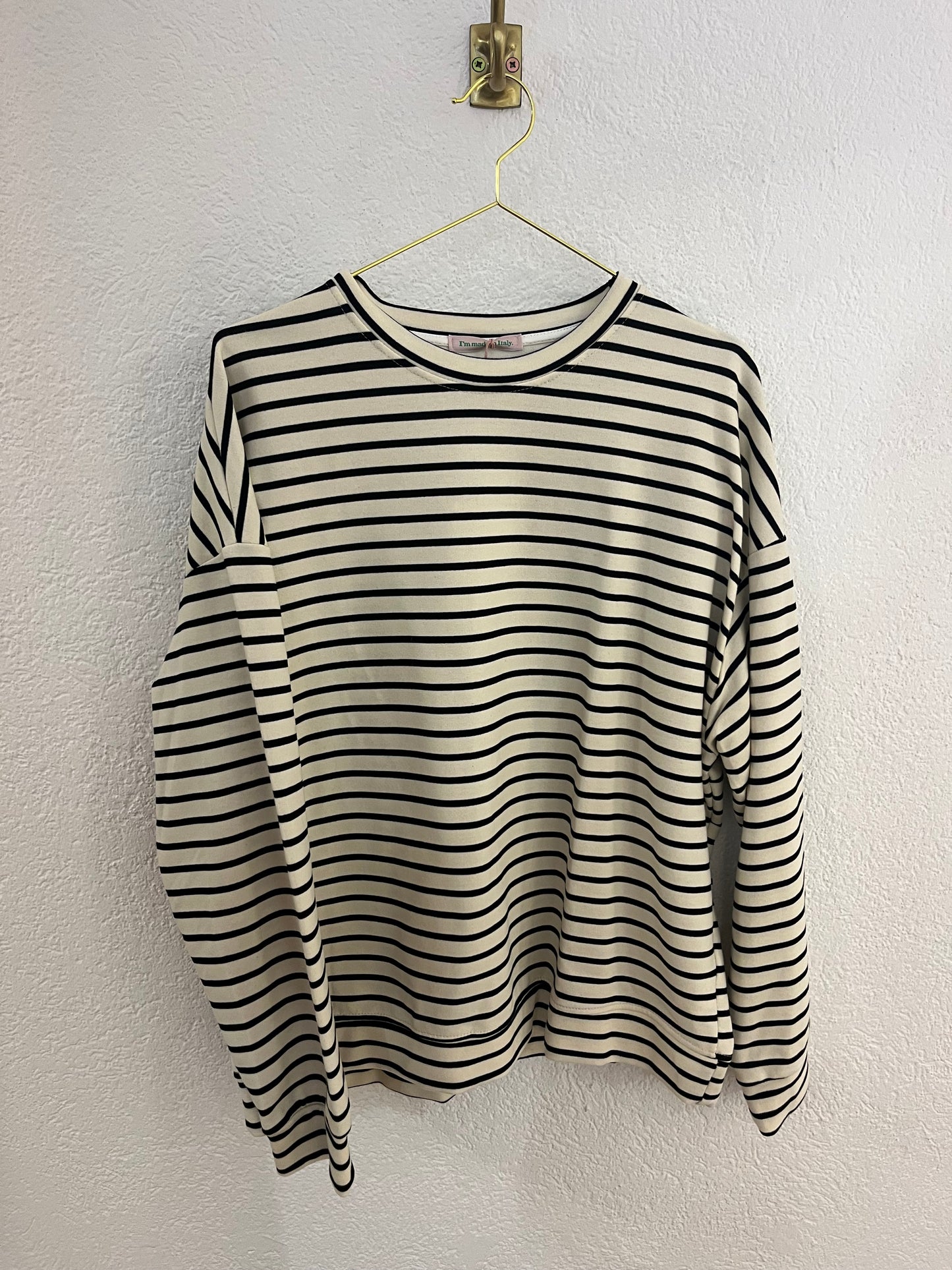 Gestreifte Oversize Shirts versch. Farben