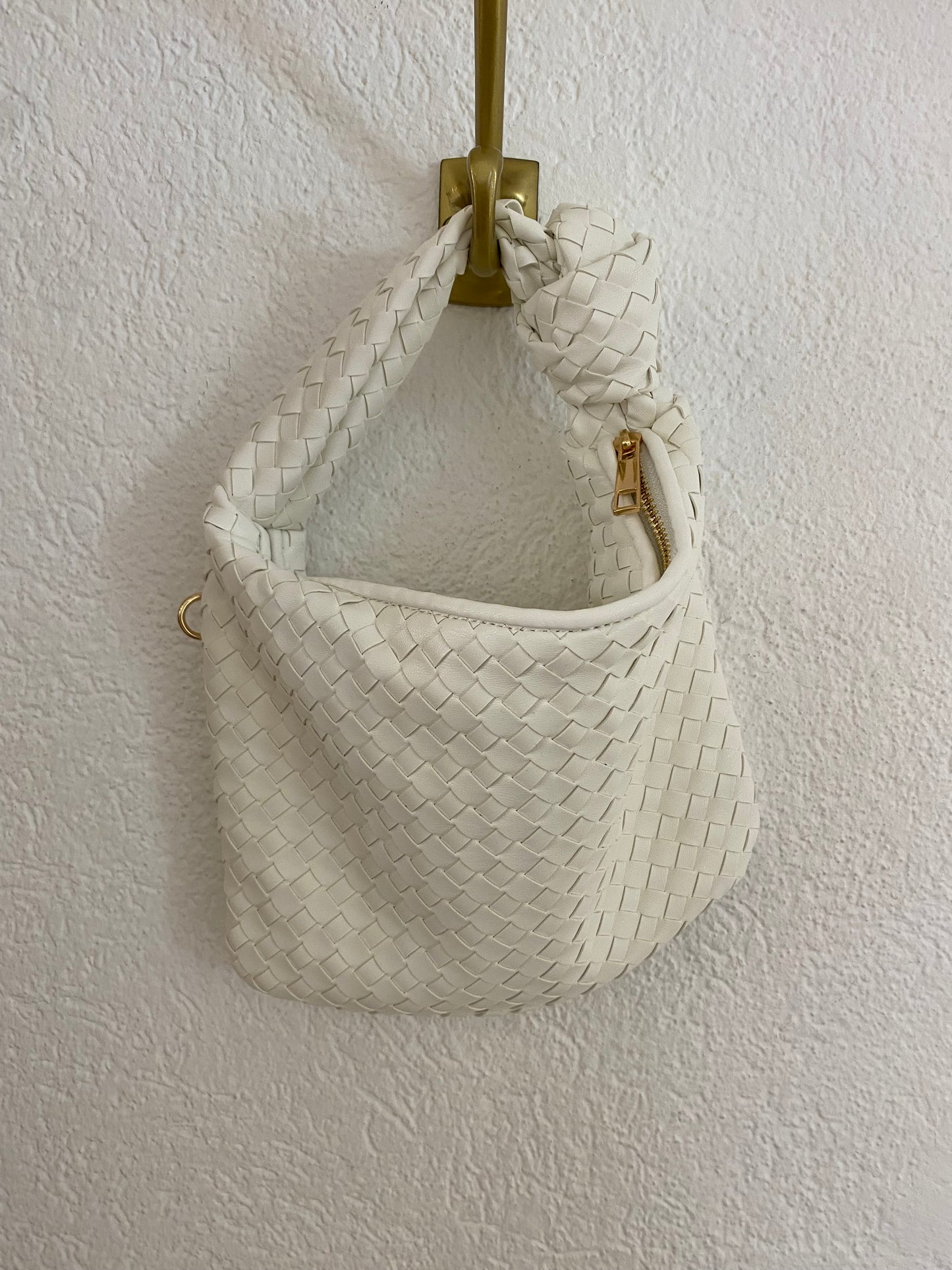 Geflochtene Tasche klein versch. Farben