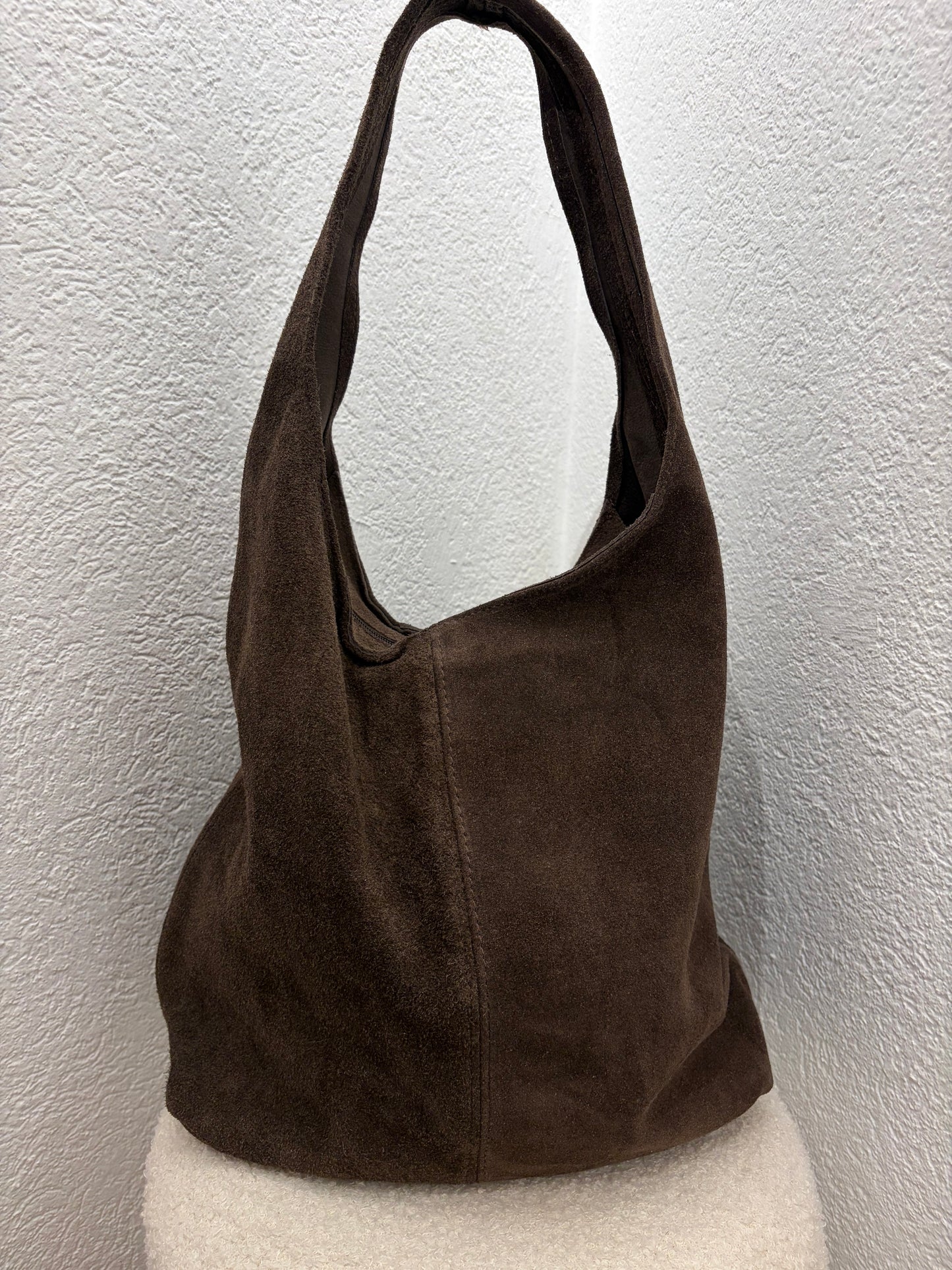 Wildleder Schultertasche