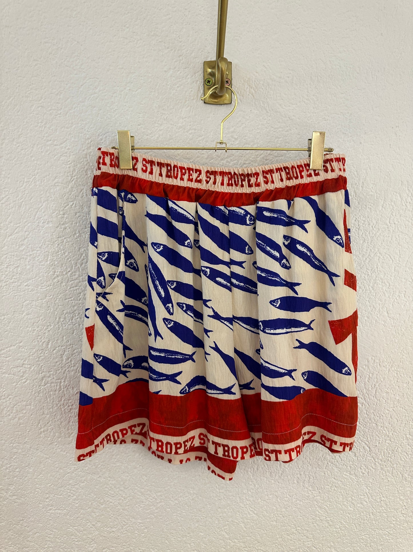 Gemusterte Shorts versch. Farben