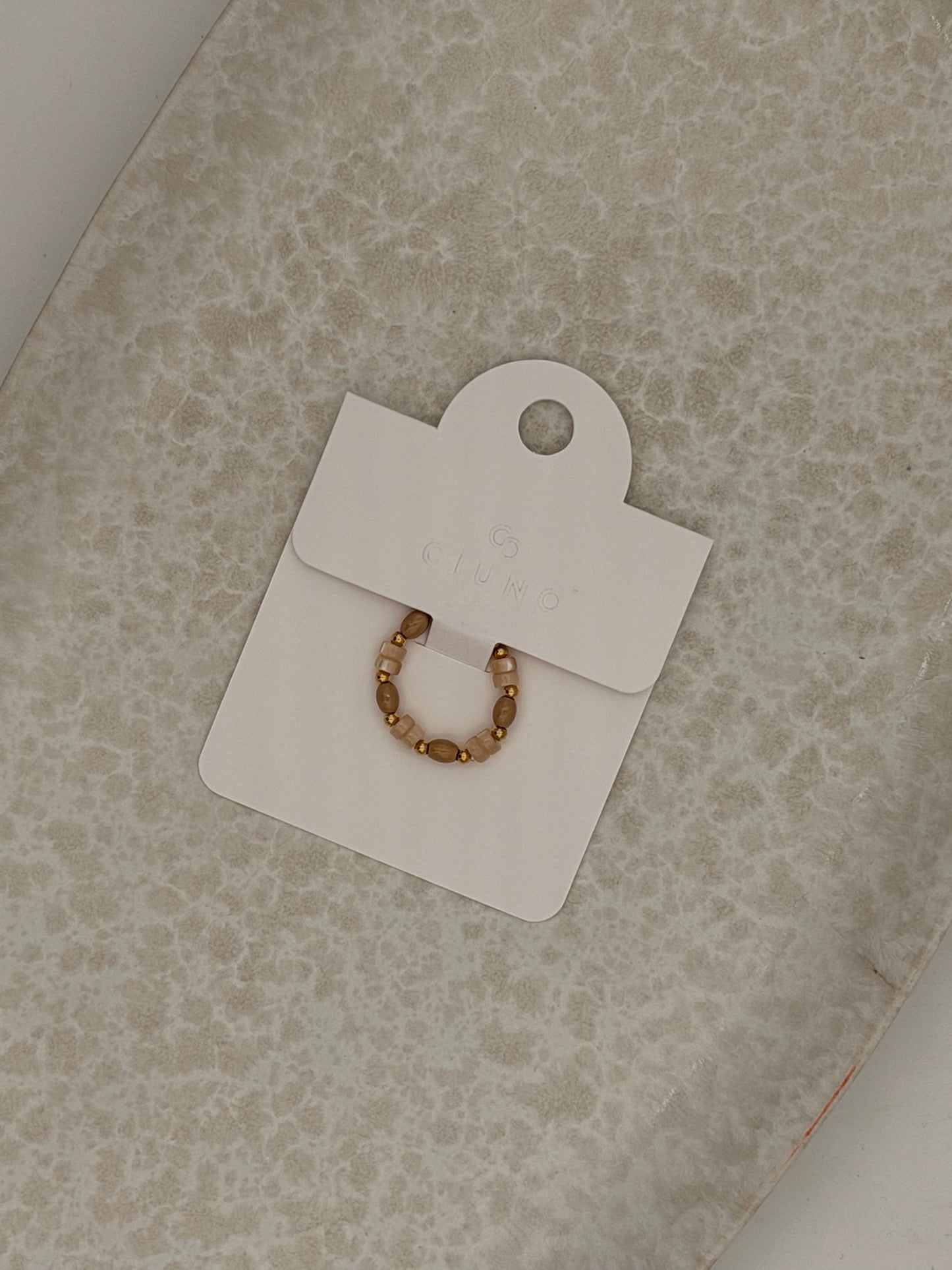Perlen Ring elastisch