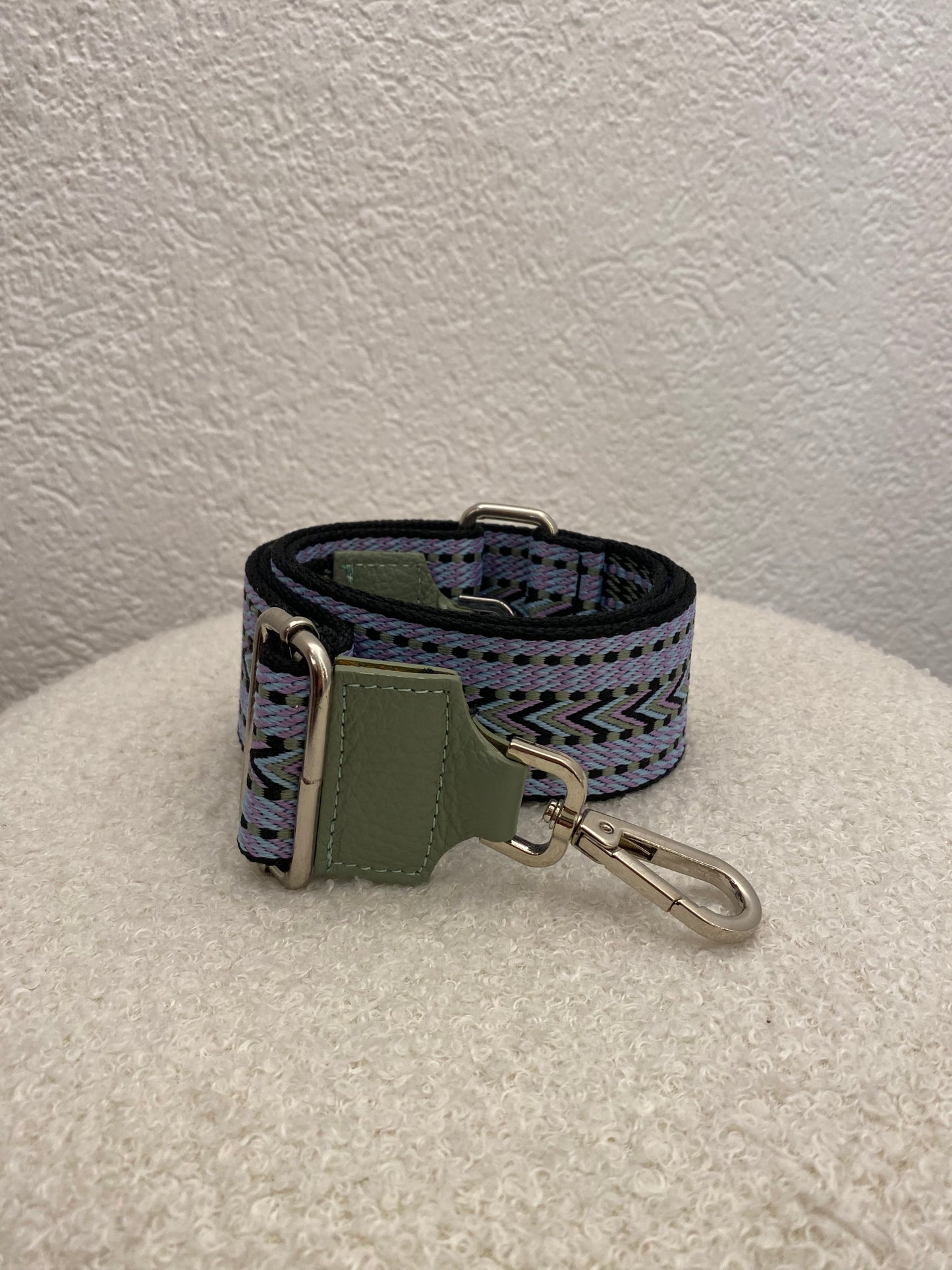 Taschengurt blau lila