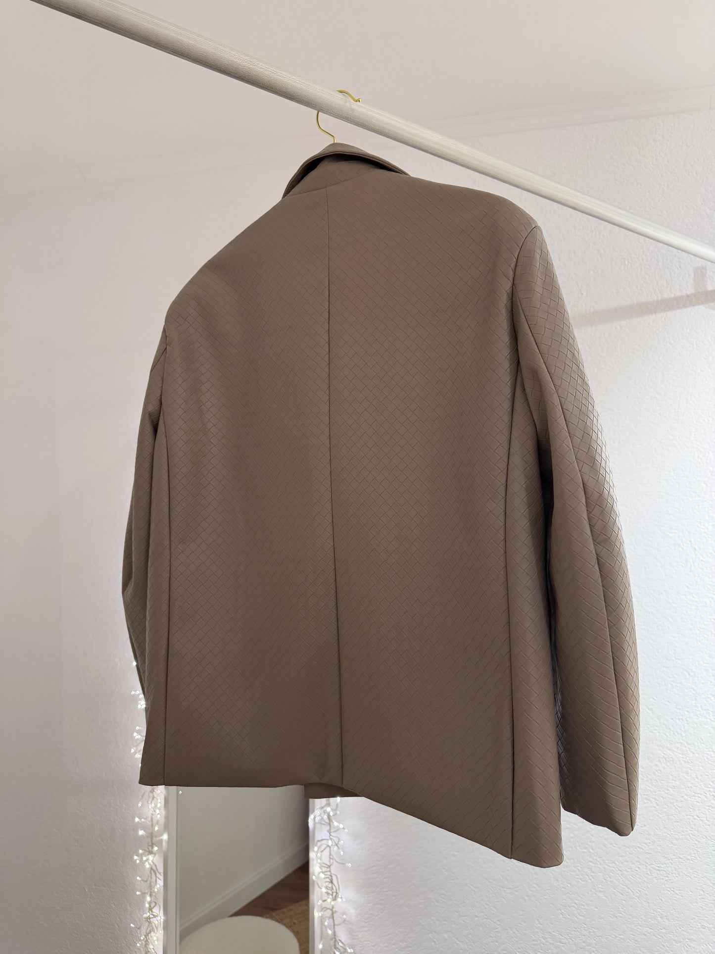 Kunstleder Blazer