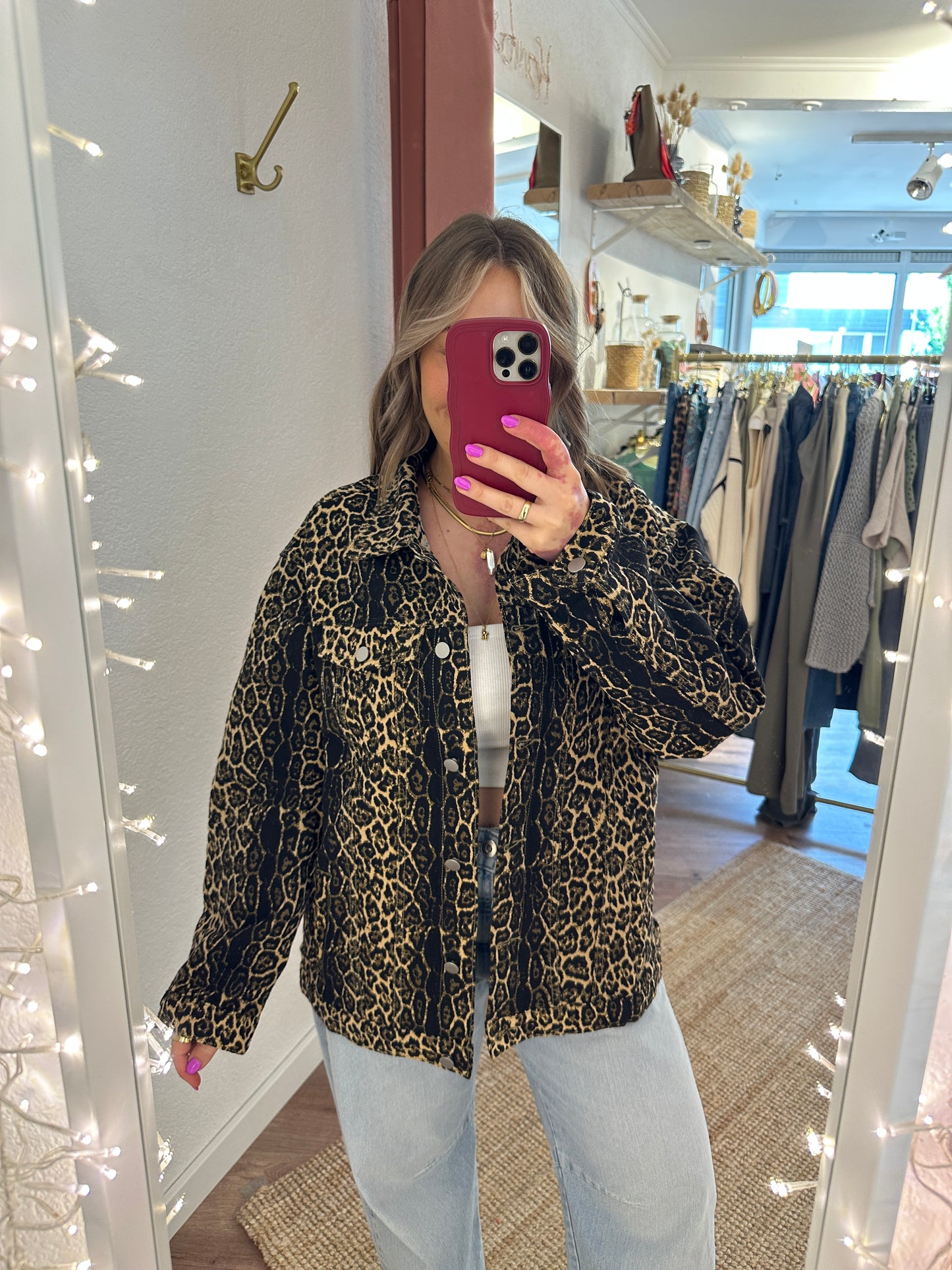 Leo Jeansjacke