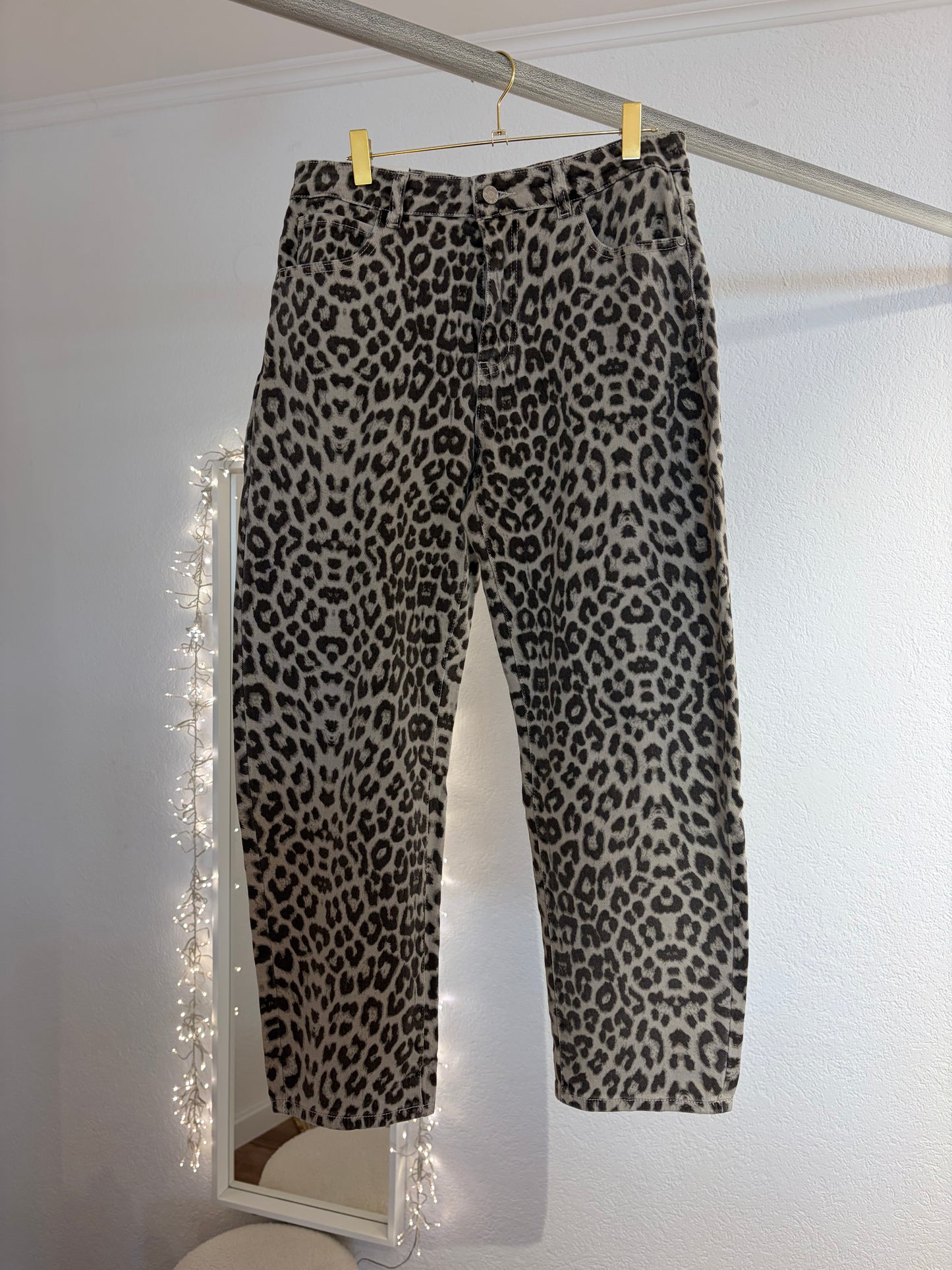 Mom-Jeans Leoprint