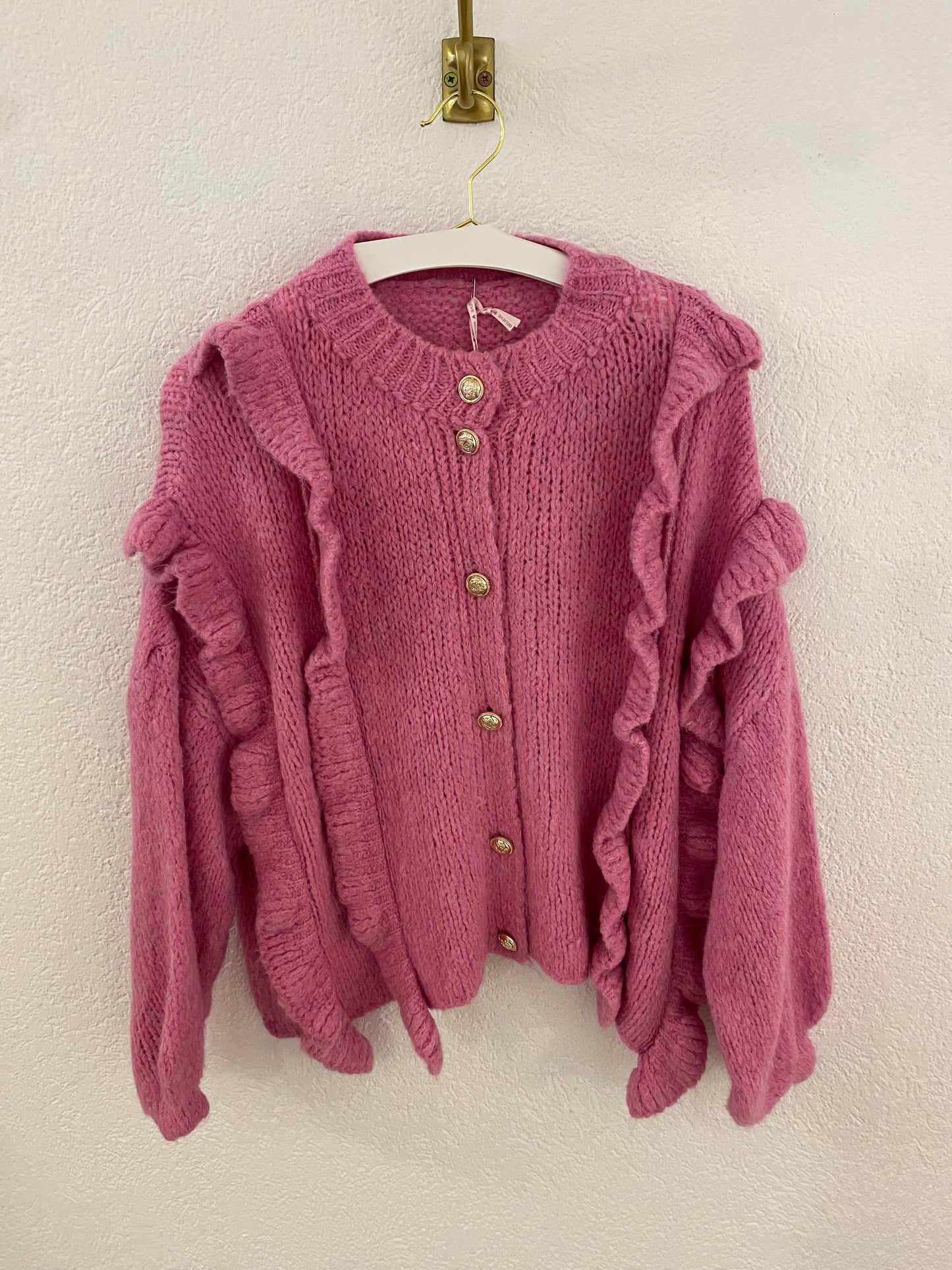 Rüschen Cardigan versch. Farben