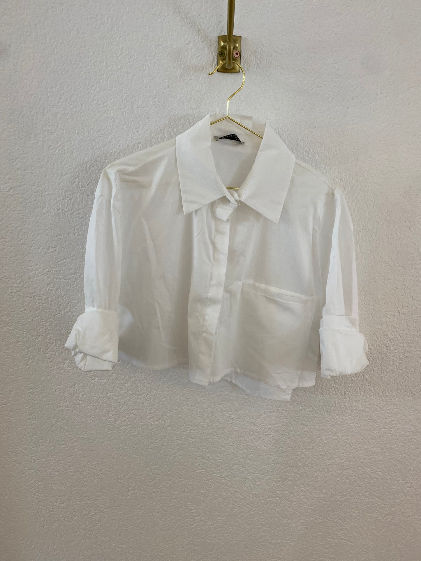 Cropped Bluse versch. Farben