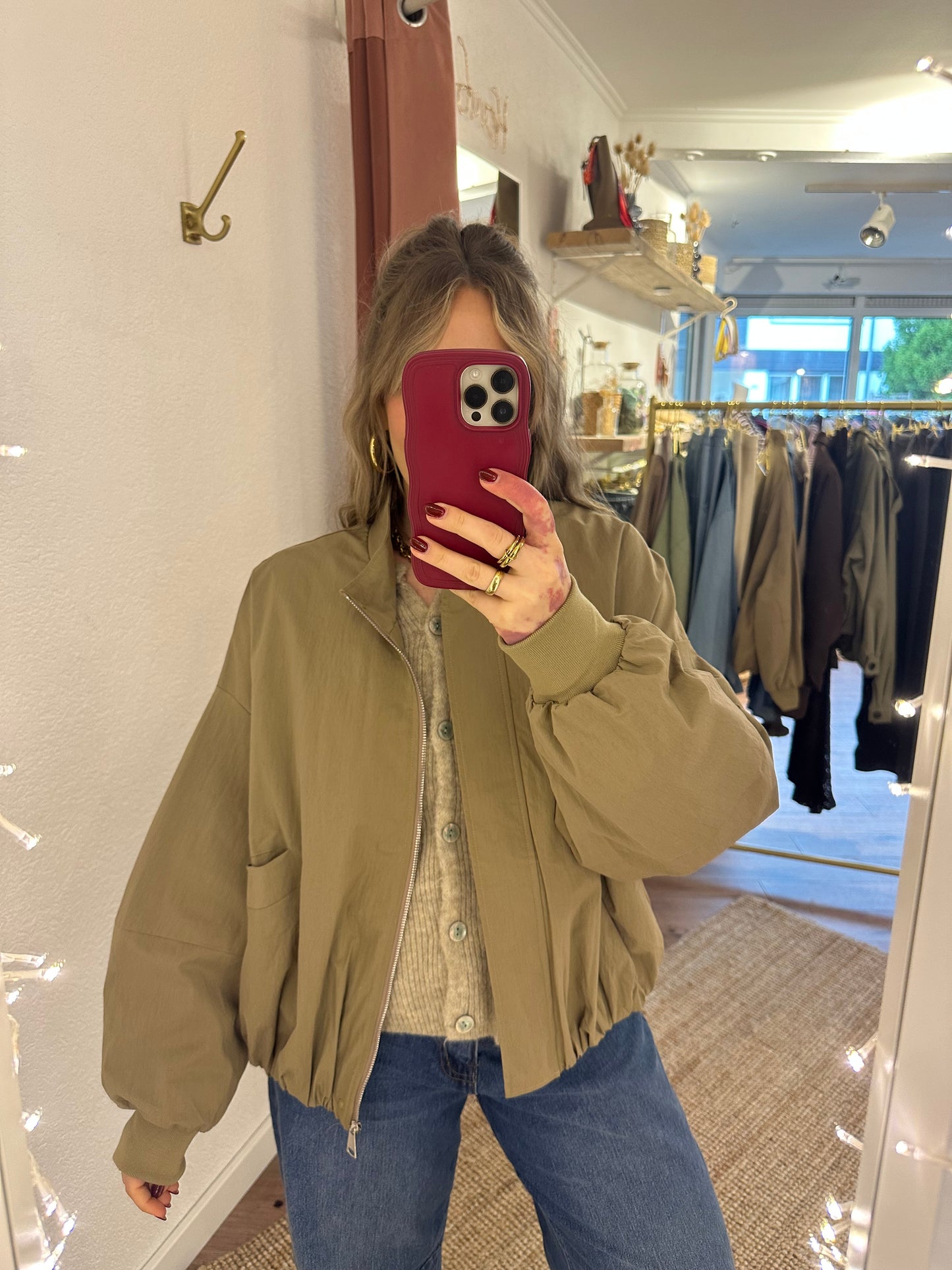 Oversized Jacke