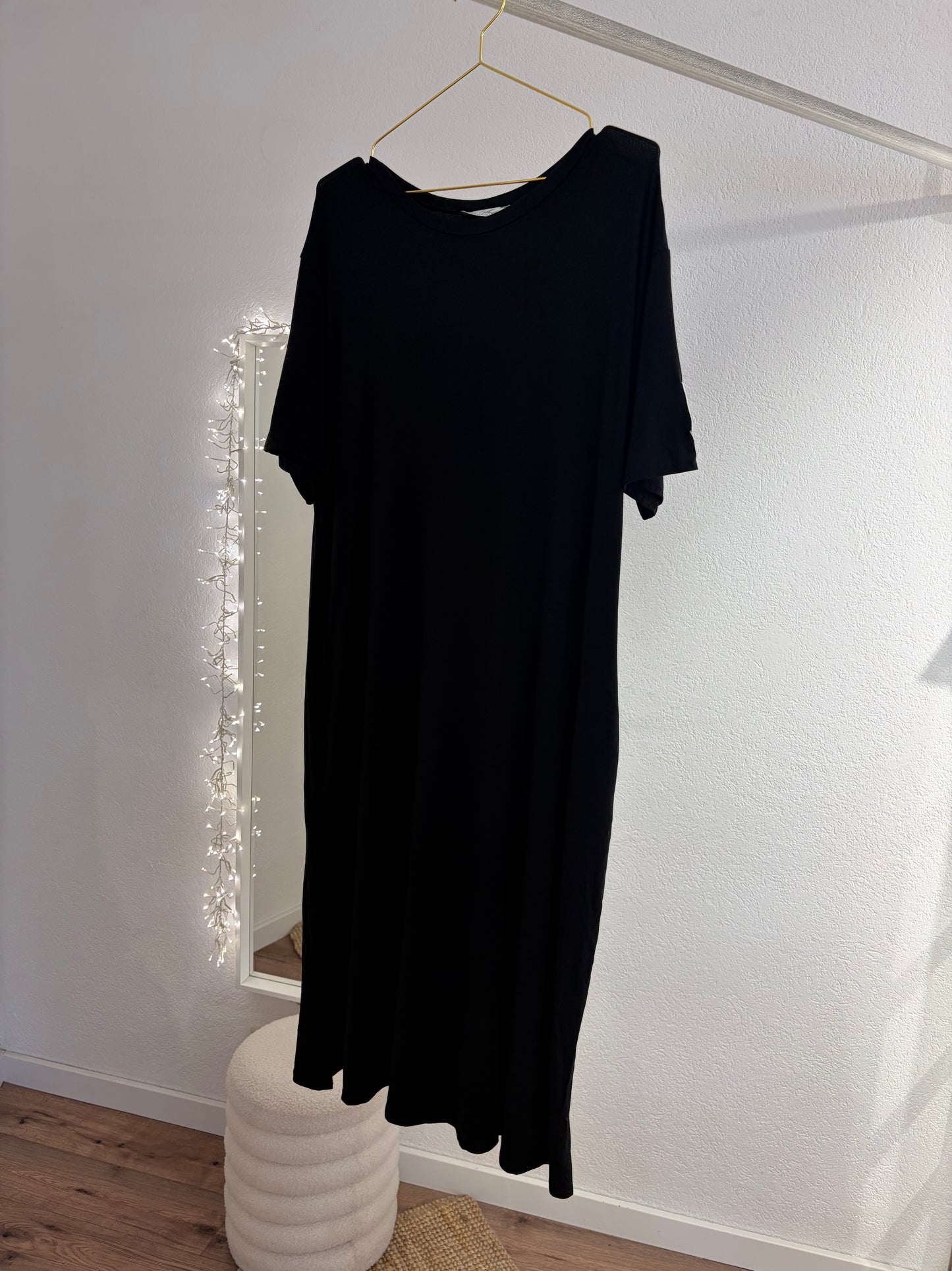 Oversized Tshirt Kleid mit Patch