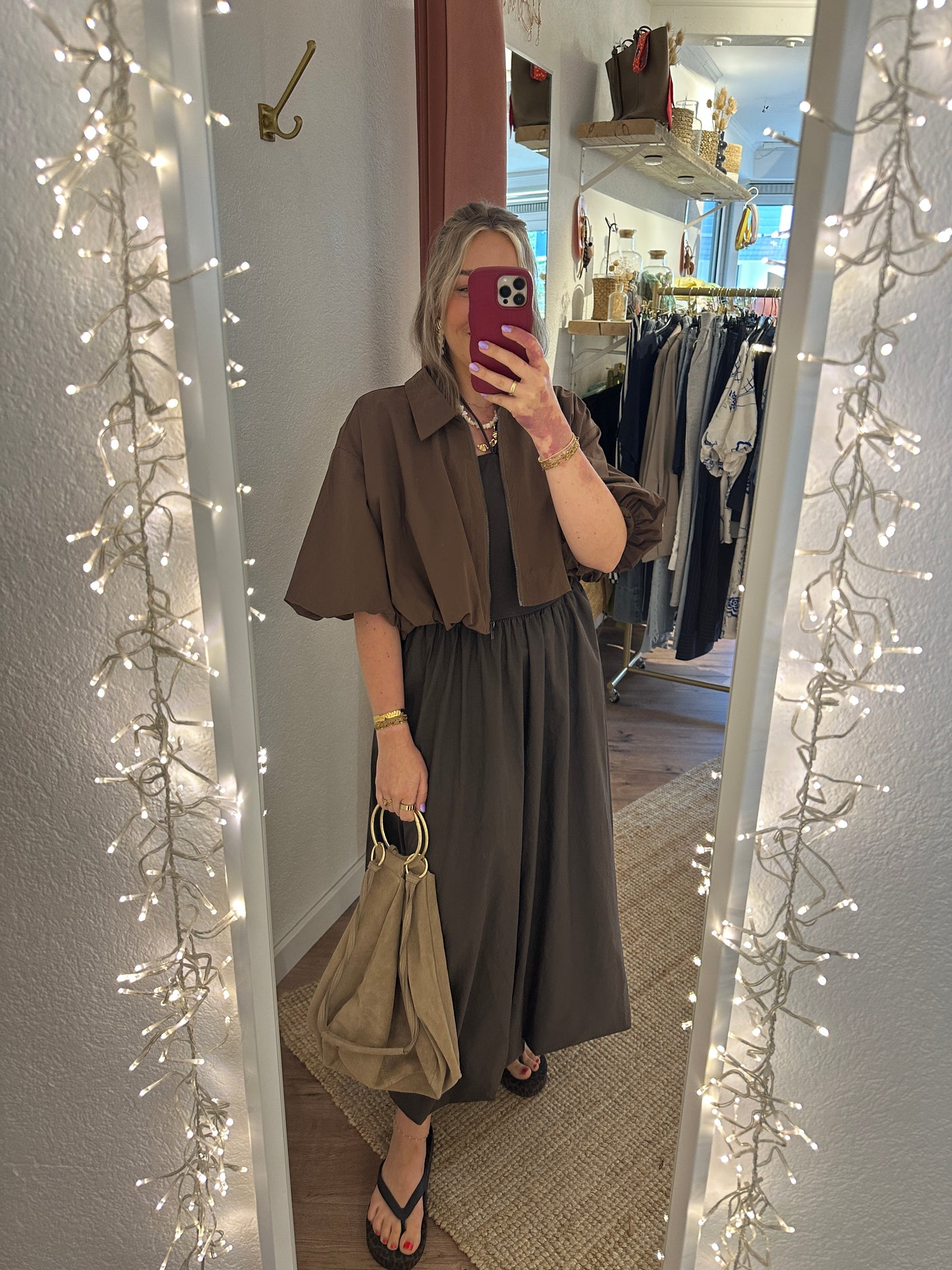 Echte Wildledertasche versch. Farben