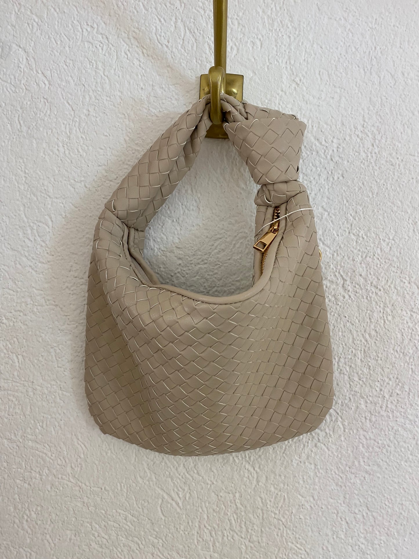 Geflochtene Tasche klein versch. Farben
