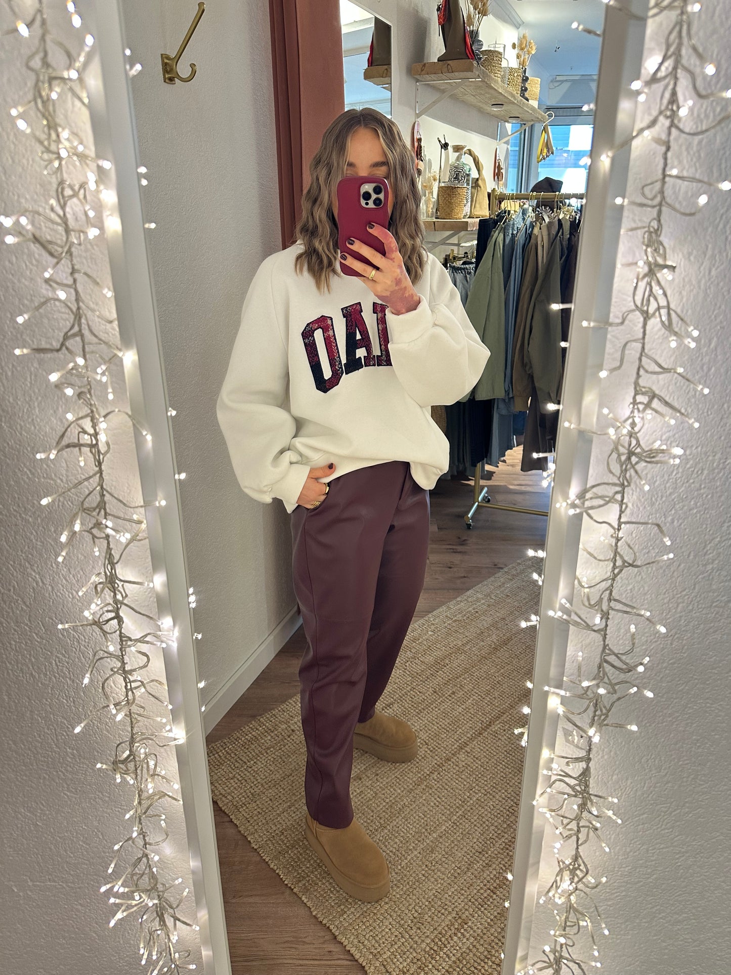 Kunstlederhose versch. Farben