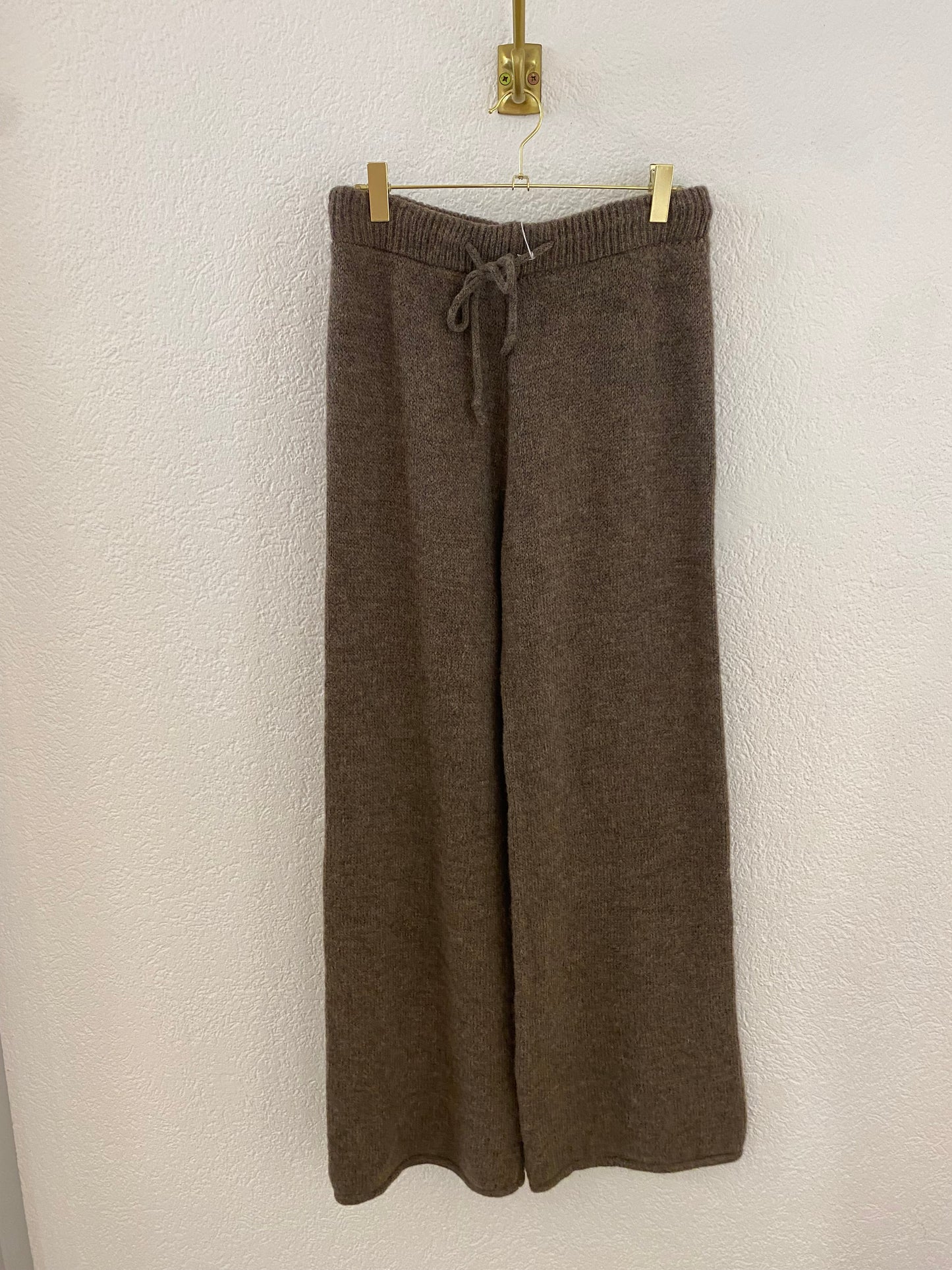 Strickhose taupe