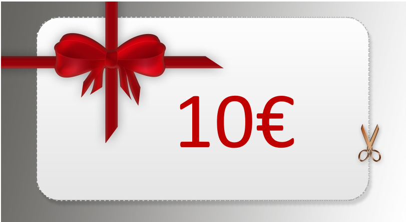 Geschenkgutschein 10€
