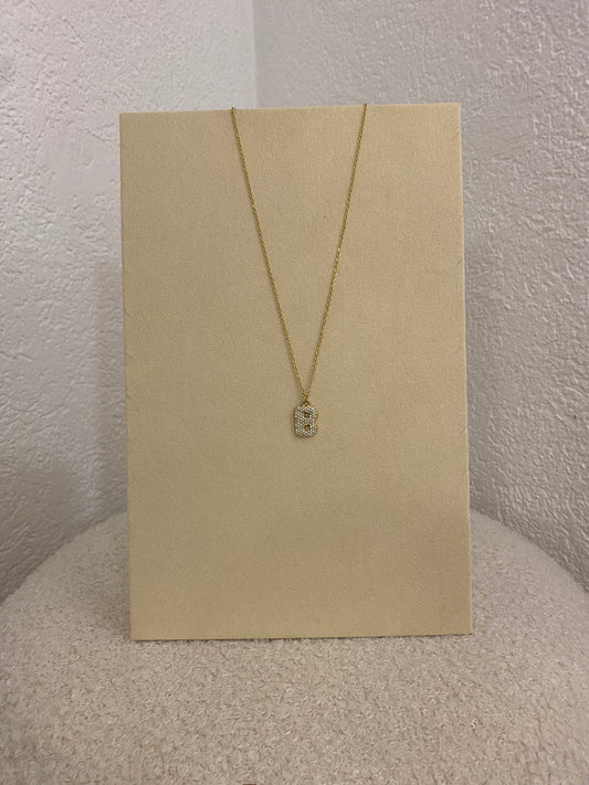 Buchstabenkette mit Glitzer