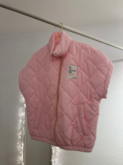 Dünne kurzarm Puffer Jacke versch. Farben