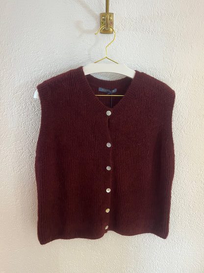 Dünne Strickweste versch. Farben