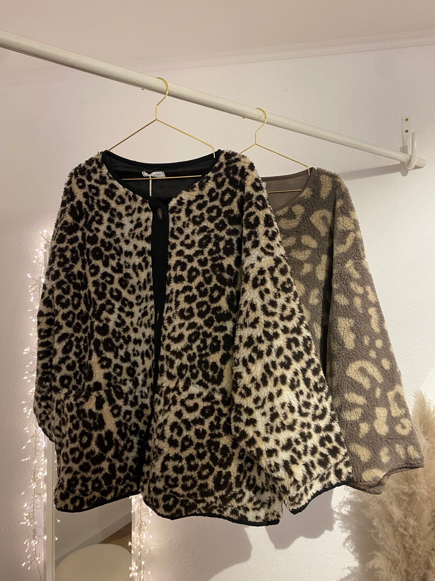 Oversized Leo Teddyjacke