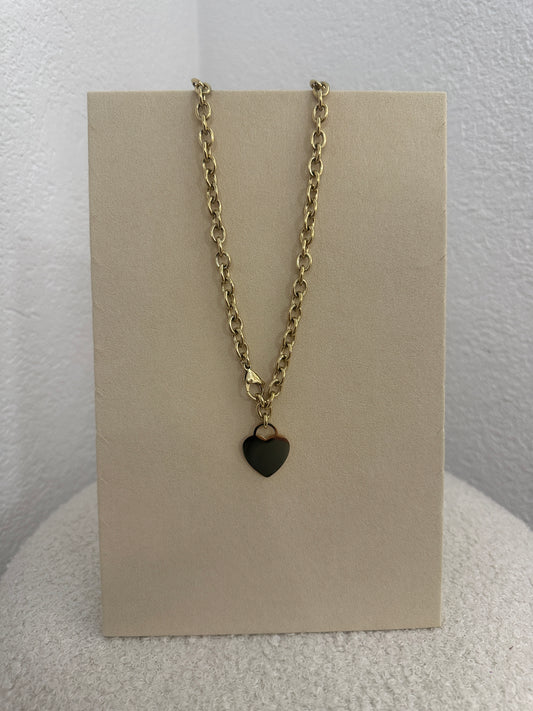Statement Kette mit Herz