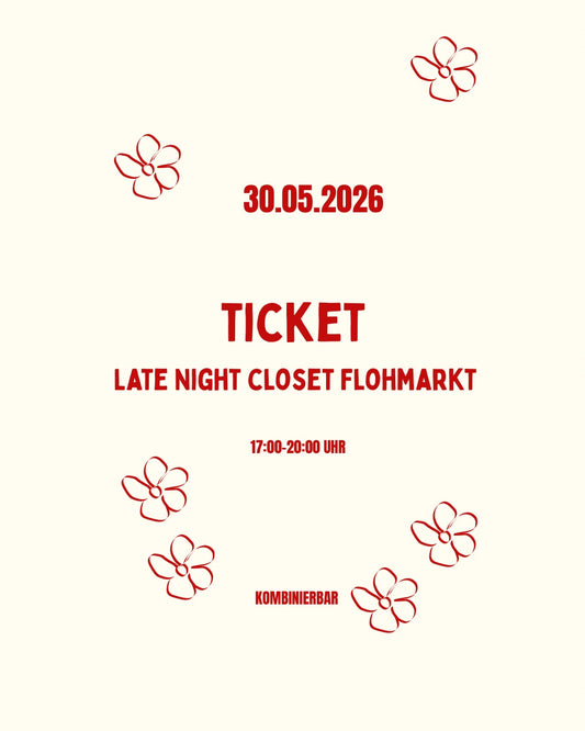 Flohmarkt Ticket