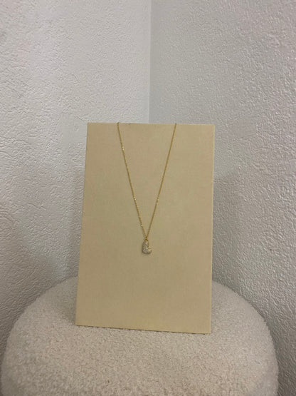 Buchstabenkette mit Glitzer