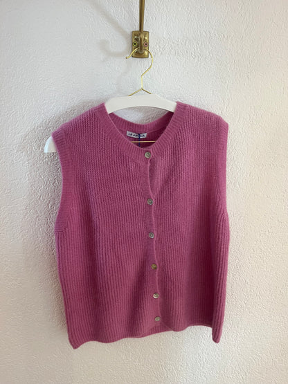 Dünne Strickweste versch. Farben