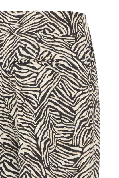 Weite Hose mit Muster
