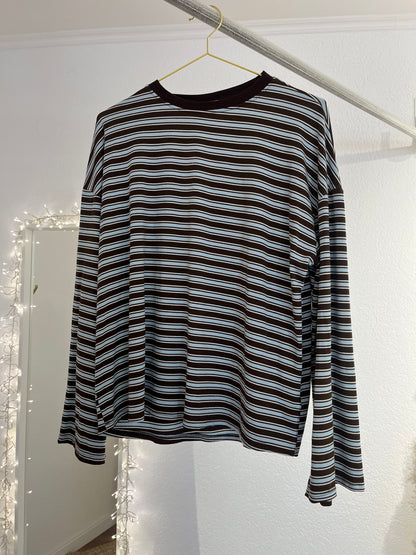 Gestreiftes Langarmshirt