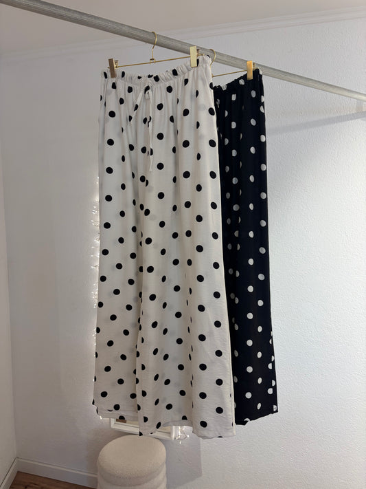 Leichte Hose Polka-Dot