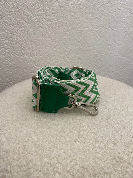 Taschengurt grün weiß