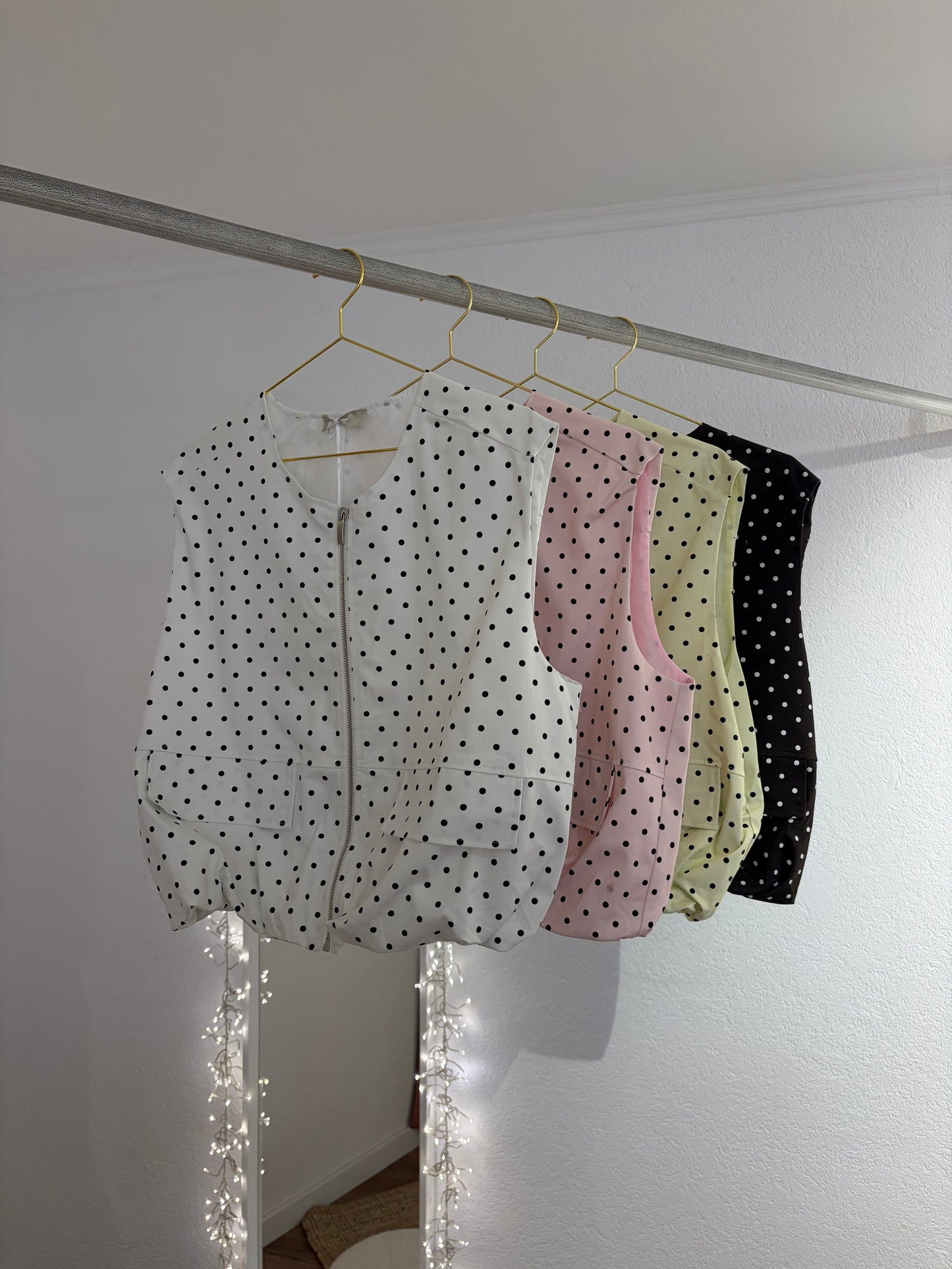 Polka Dot Weste
