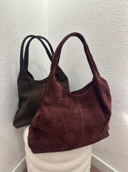 Wildledertasche versch. Farben