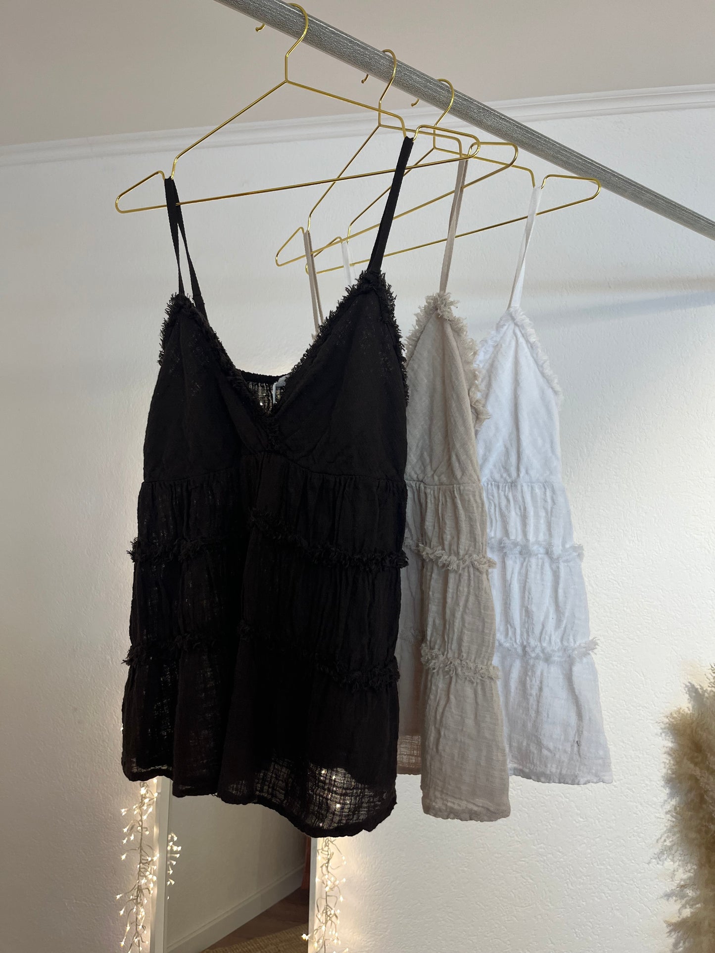 Top mit Fransen versch. Farben