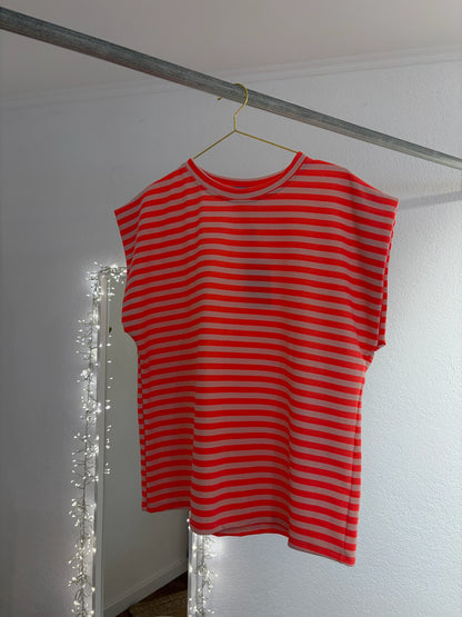 Gestreifte T-Shirts versch. Farben