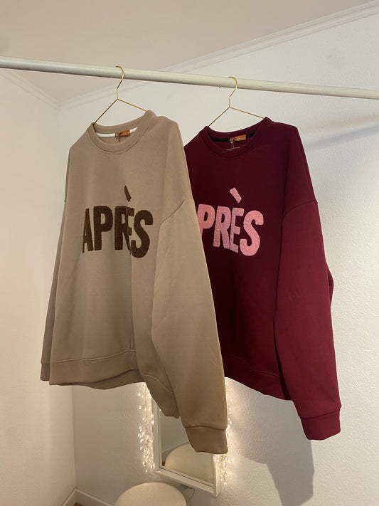 Apres Sweater versch. Farben