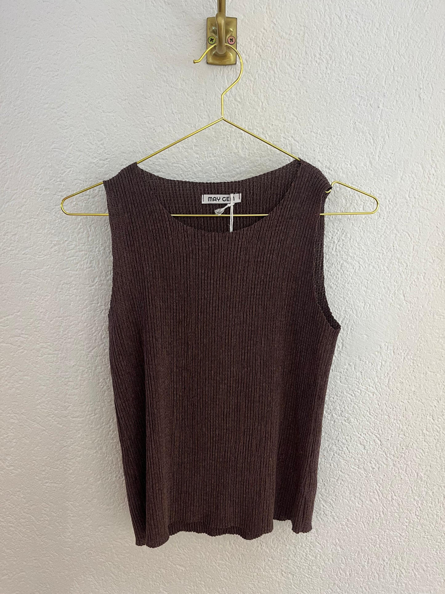 Top in Crepp Optik versch. Farben