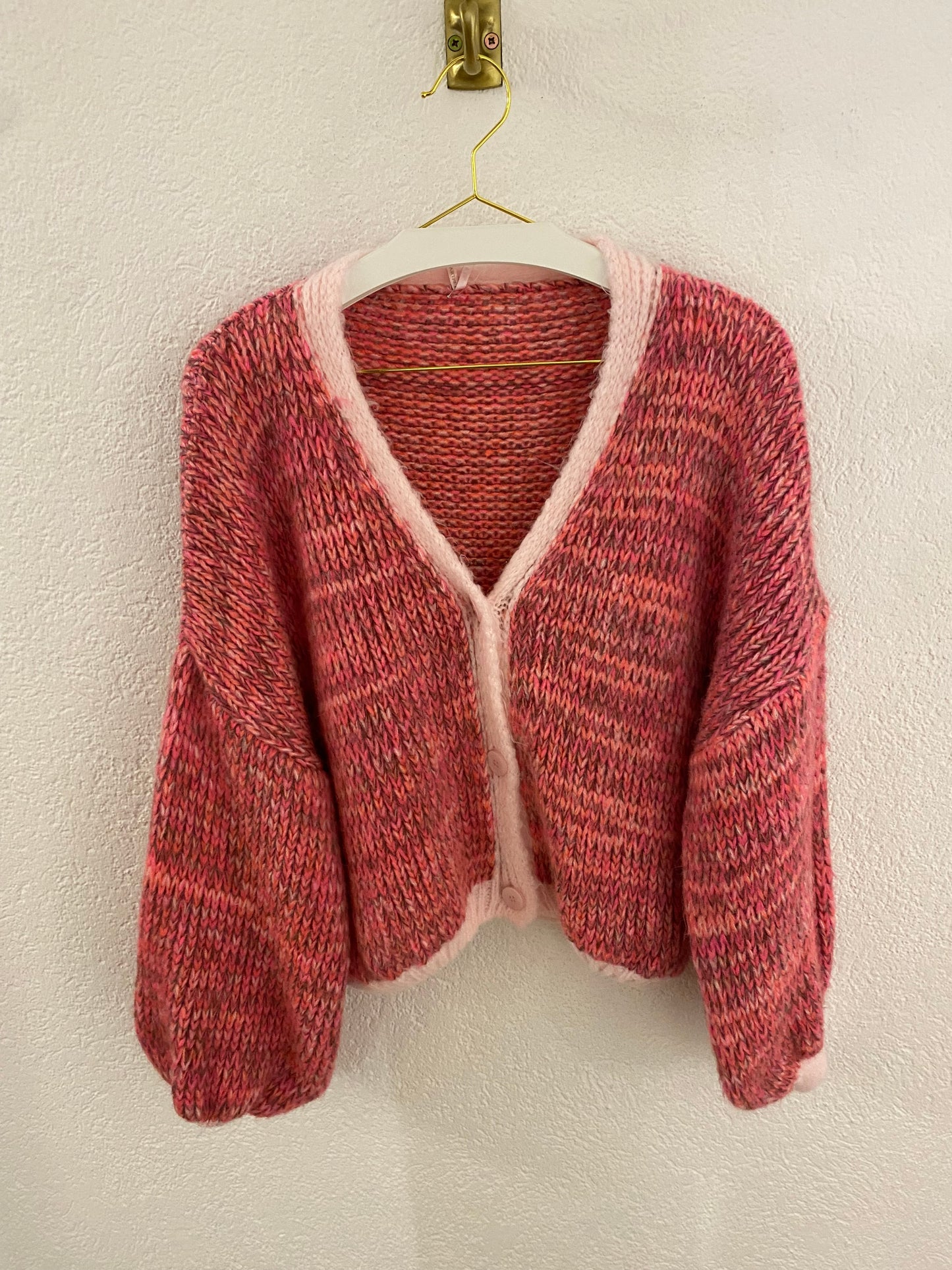 Melierter Cardigan