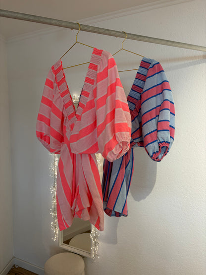 Gestreifter Jumpsuit versch. Farben