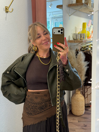 Dreieckstuch mit Paisley Muster versch. Farben
