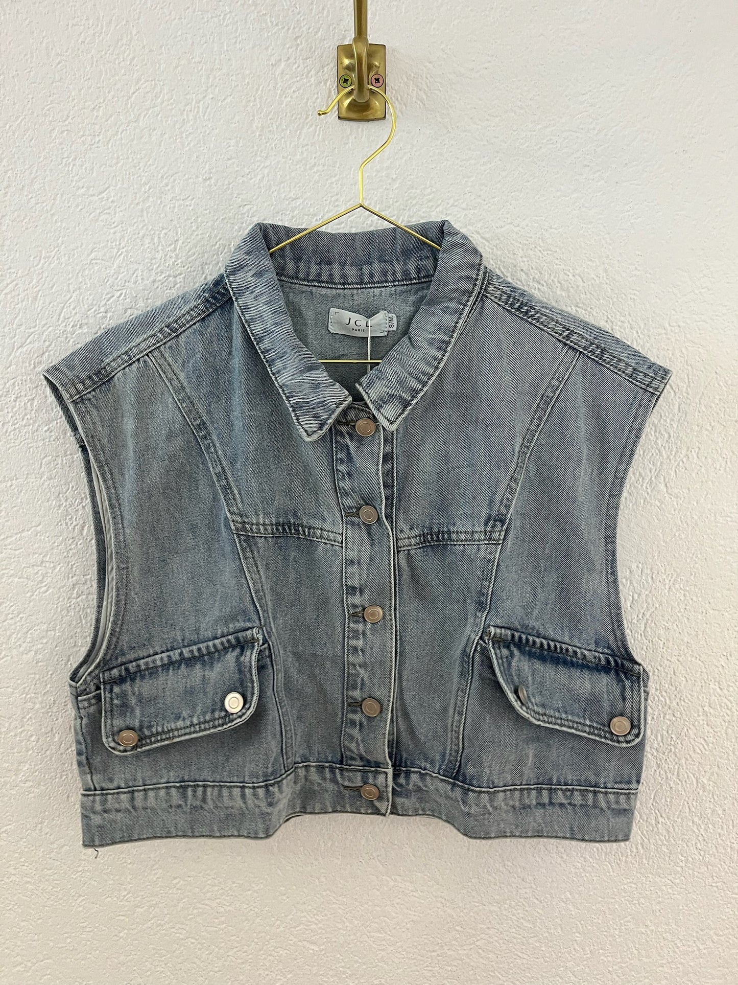 Oversized Jeansweste
