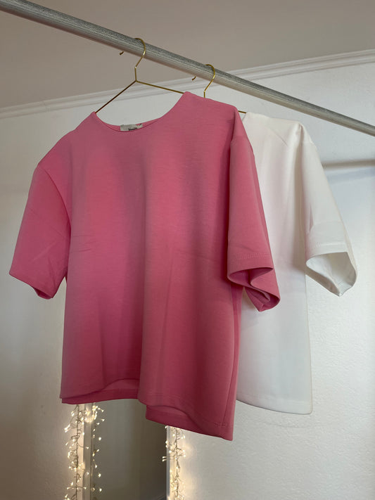 Weiches cropped T-Shirt