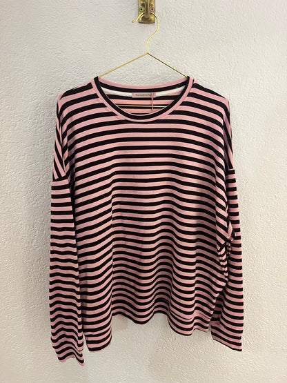 Gestreifte Oversize Shirts versch. Farben