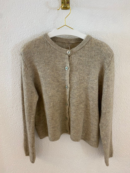 Strickjacke mit Knopfleiste in versch.  Farben