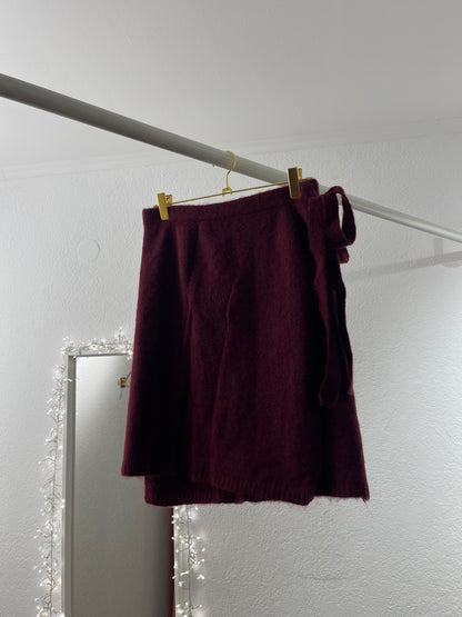 Weicher Wickelrock versch. Farben