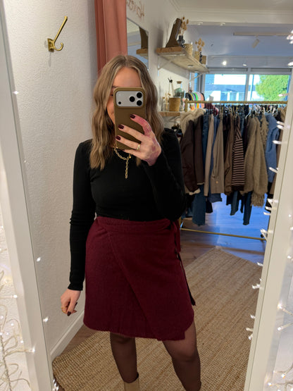 Weicher Wickelrock versch. Farben